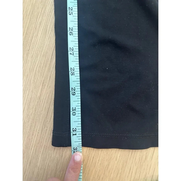 Betabrand Classic Dress Straight Yoga Pants Black Stretch Womens Large Petite - Picture 7 of 10